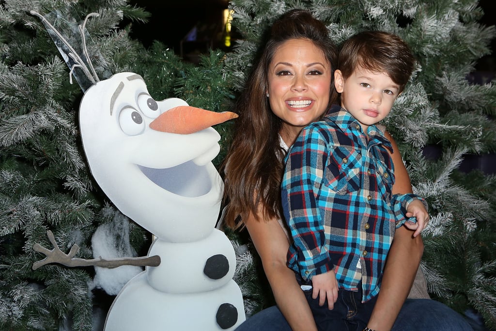 Vanessa Lachey and Son at Frozen on Ice December 2015 POPSUGAR