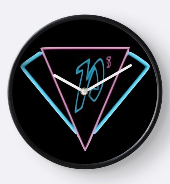 P3 Logo Clock