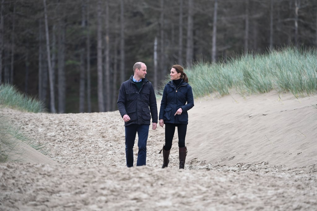 Kate Middleton and Prince William in North Wales May 2019