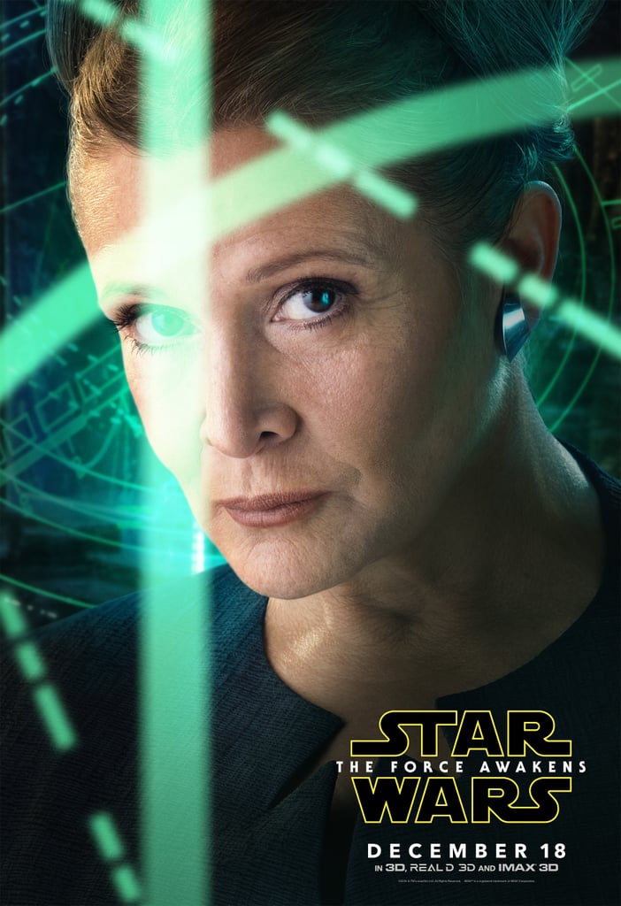 Carrie Fisher as Leia