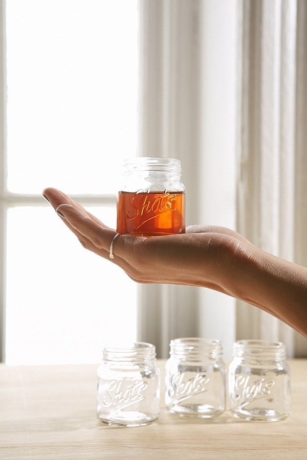 Urban Outfitters Mason Jar Shot Glass Set ($10)