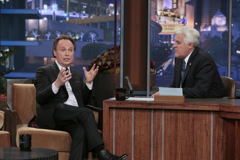 Billy Crystal bade farewell to Jay Leno.