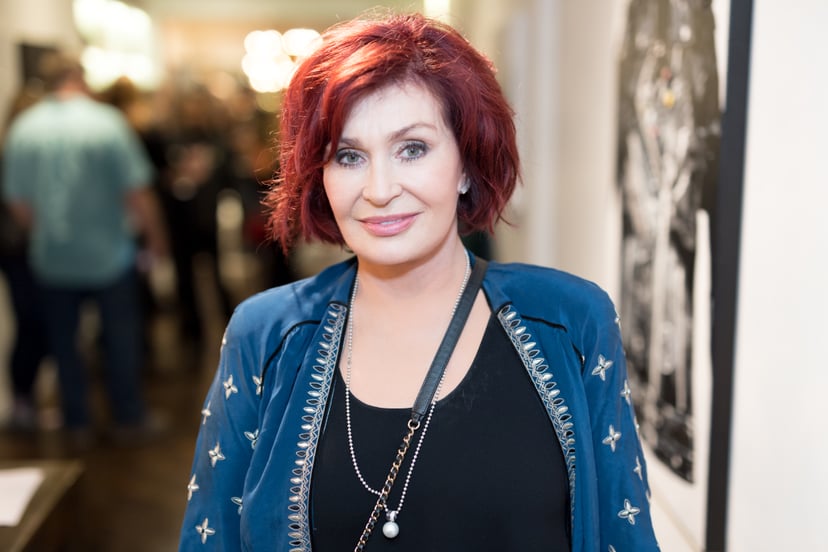 LOS ANGELES, CA - SEPTEMBER 28: (EXCLUSIVE COVERAGE)  Sharon Osbourne attends the Billy Morrison - Aude Somnia Solo Exhibition at Elisabeth Weinstock on September 28, 2017 in Los Angeles, California.  (Photo by Greg Doherty/Getty Images)