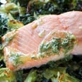 Salmon With Crispy Cabbage and Kale Is a 1-Pan Wonder