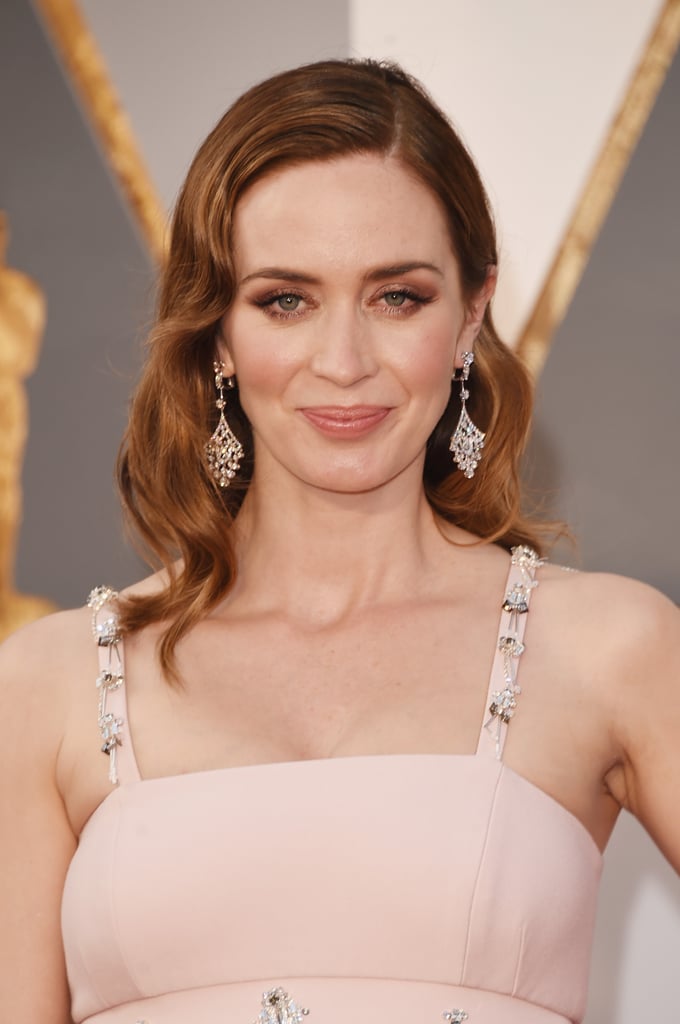 emily blunt auburn hair