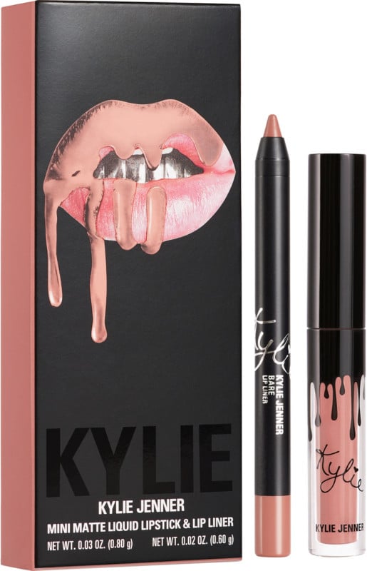 KYLIE COSMETICS Mini Bare Matte Lip Kit Best Stocking Stuffer Beauty