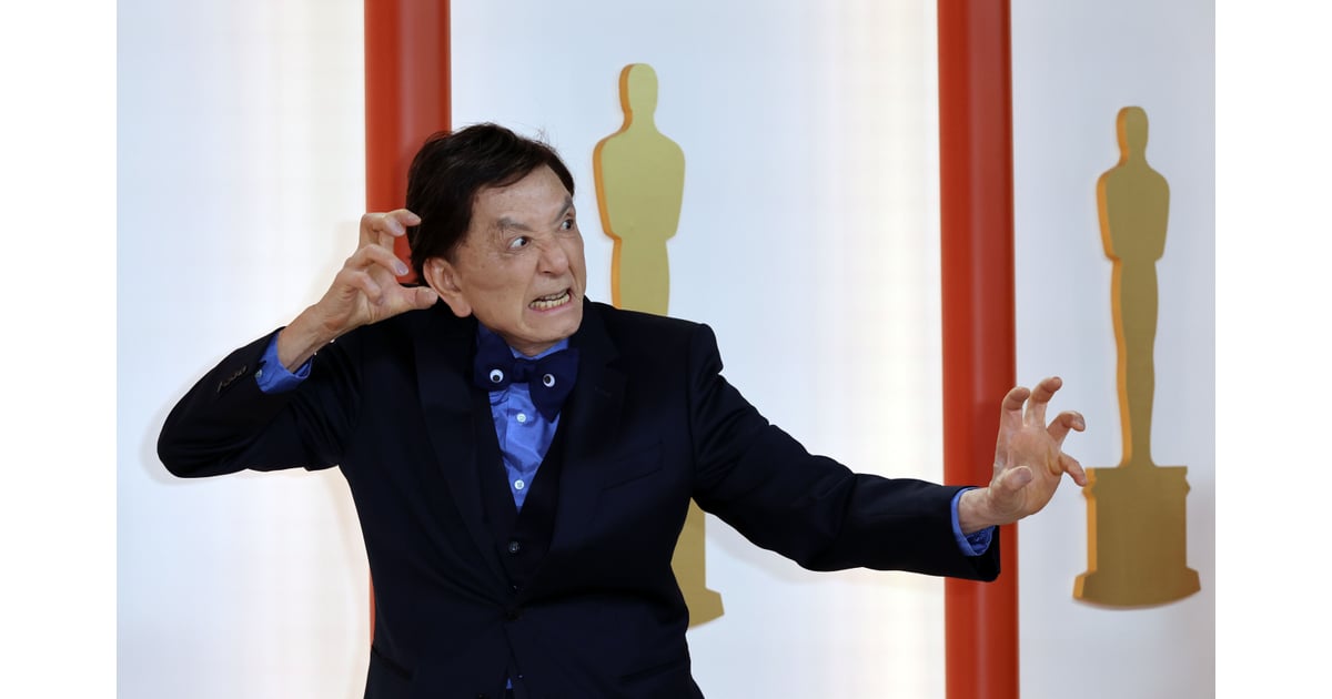 James Hong's Fun Poses on the 2023 Oscars Red Carpet POPSUGAR