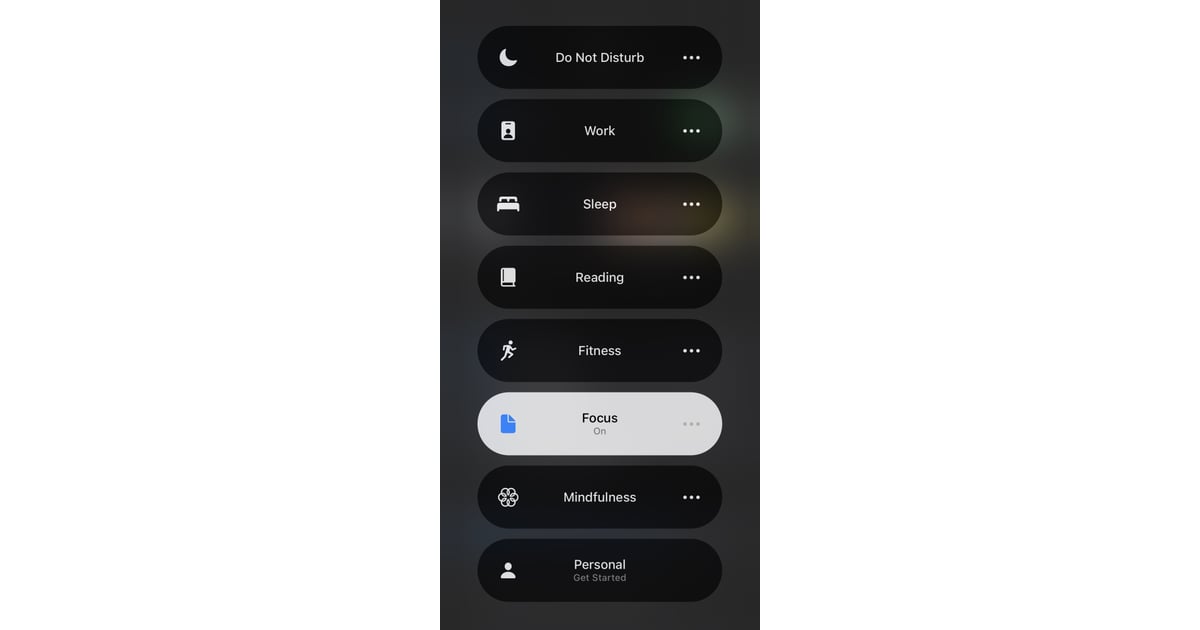 EasyAccess Drop Down Menu iPhone Focus Mode Details and Review