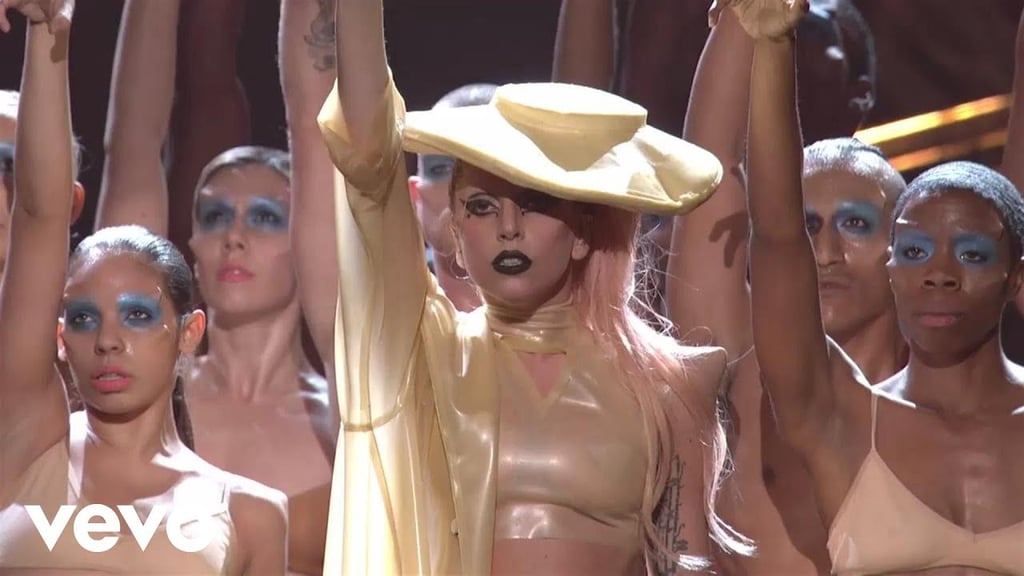 Lady Gaga Singing "Born This Way" at the 2011 Grammy Awards
