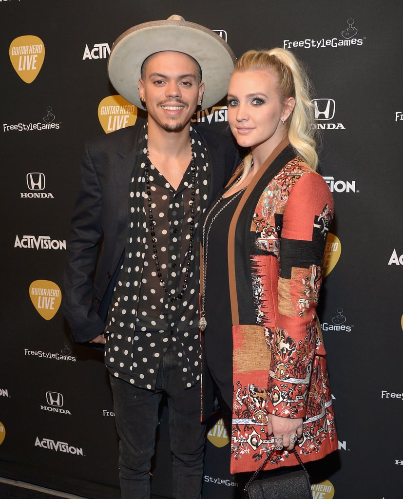Ashlee Simpson and Evan Ross's Signature Red Carpet Pose