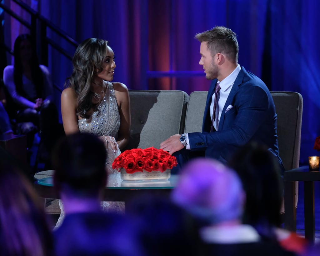 Tayshia and Hannah confronted Colton about their breakups. Tayshia and Hannah confronted Colton about their breakups.