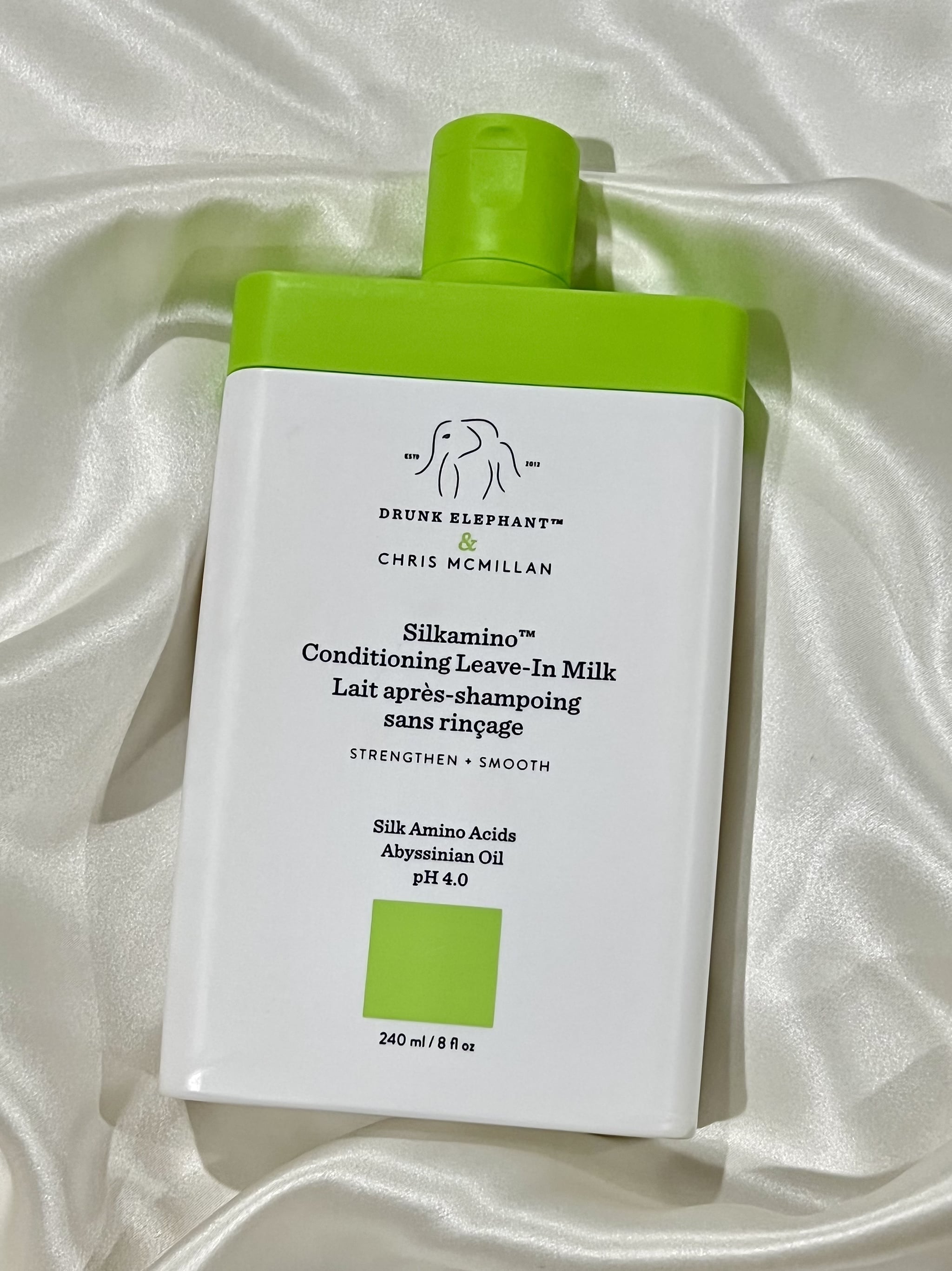Drunk Elephant Silkamino Conditioning Leave-In Milk Review | POPSUGAR Beauty