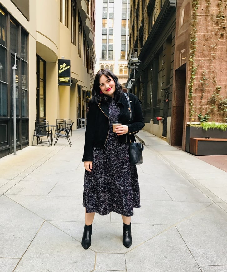 Ruffle Smocked Midi Dress