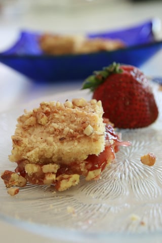 Passover Strawberry Bars