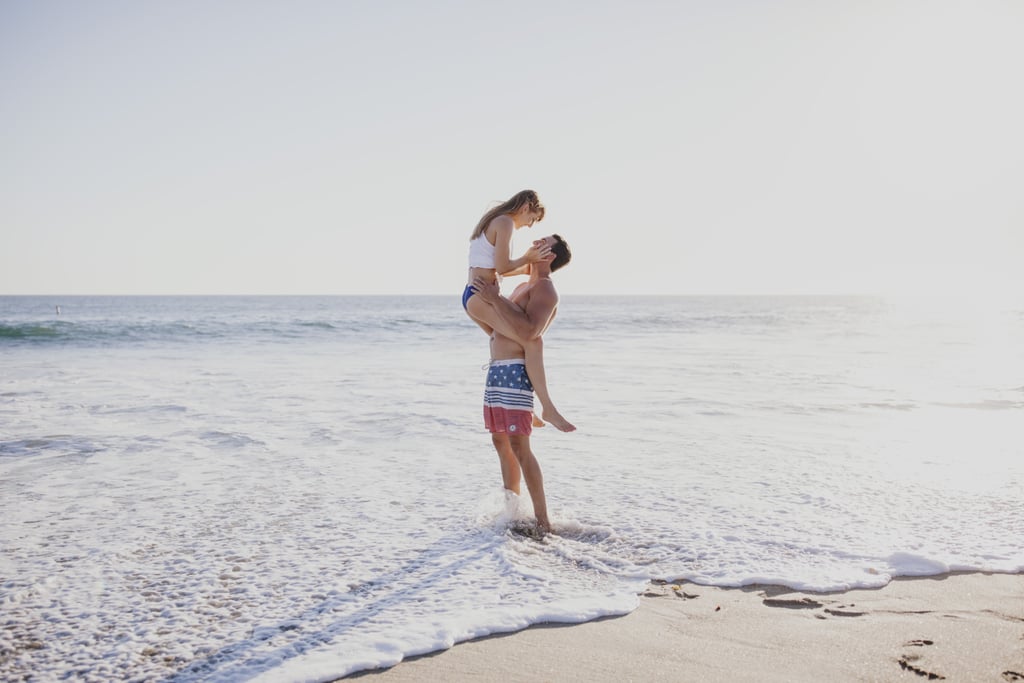 Casual Beach Engagement Shoot