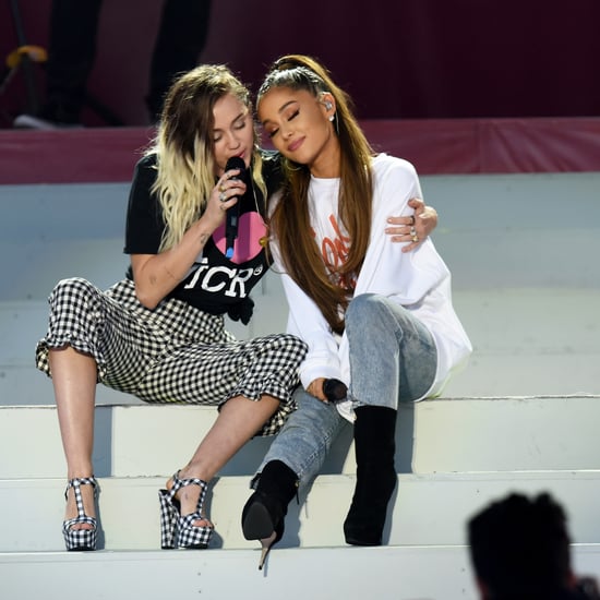 Miley Cyrus and Ariana Grande Promote Their New Singles