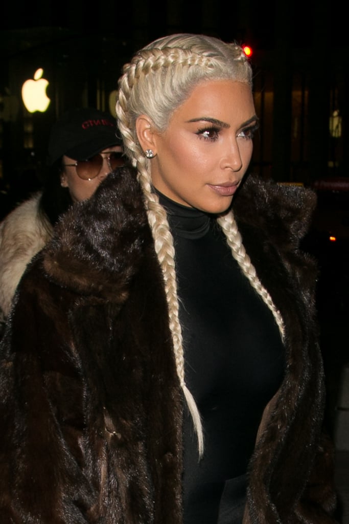Blond Hair and Dark Eyebrows