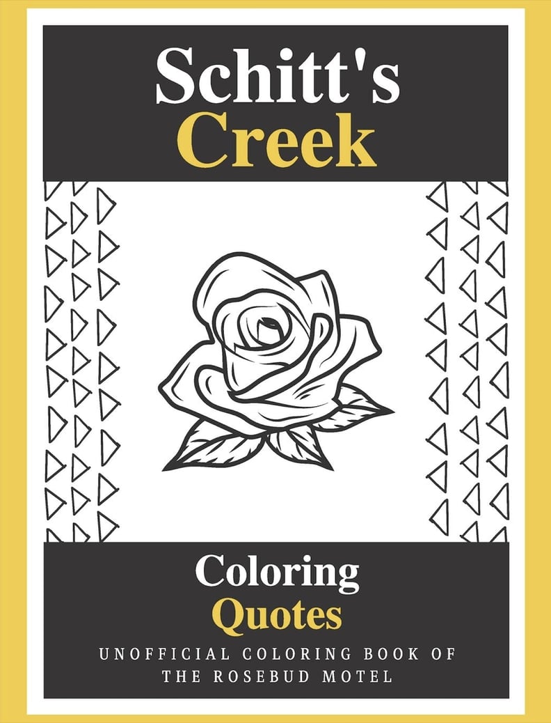 Schitt's Creek Inspired Colored Pencils & Coloring Pages Gift