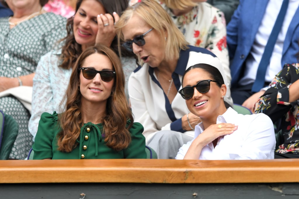 Meghan Markle and Kate Middleton at Wimbledon 2019 Pictures