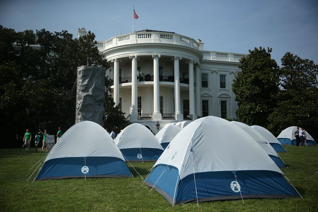 Girl Scouts at the White House