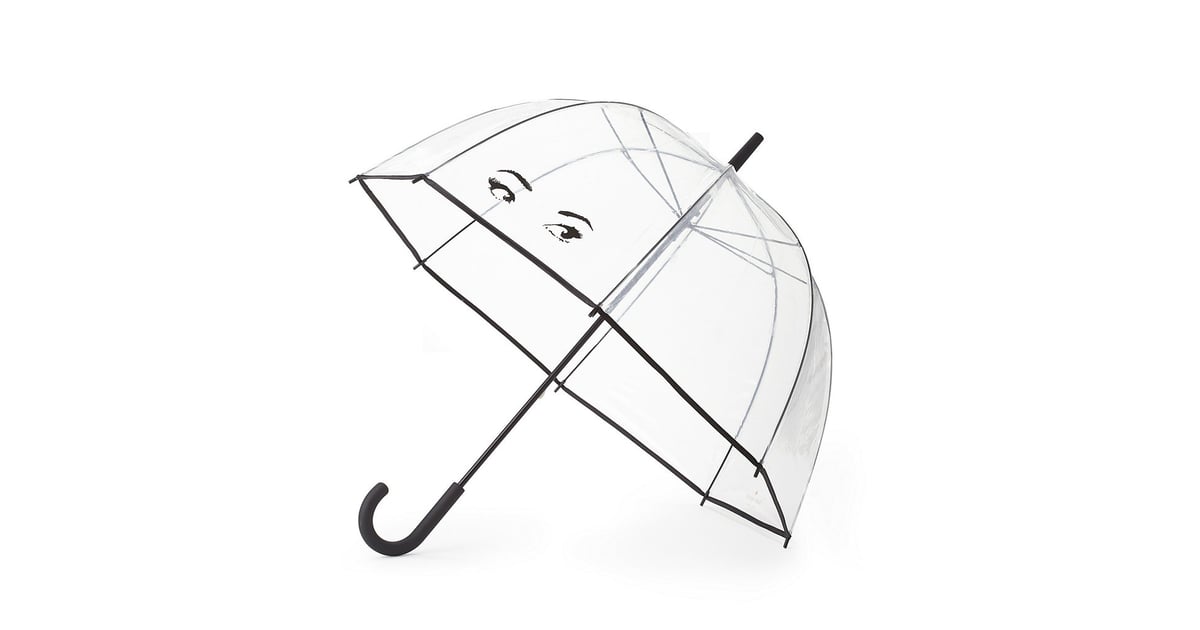Kate Spade Winking Eyes Bubble Umbrella ($38) because everyone should |  Transparent Fashion Is the Edgy Style Your Wardrobe Clearly Needs |  POPSUGAR Fashion Photo 19
