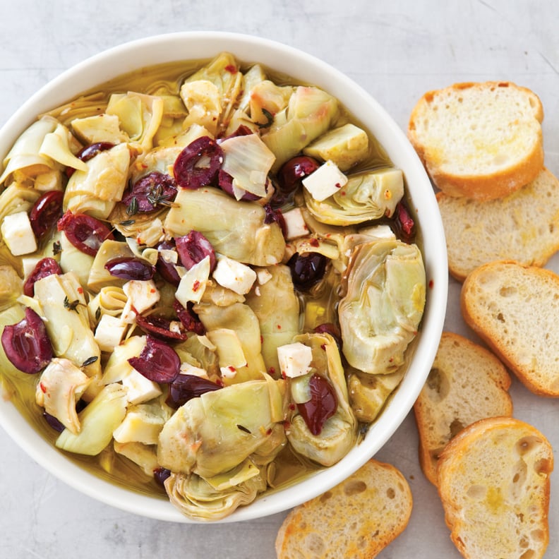 Slow-Cooker Marinated Artichoke Hearts