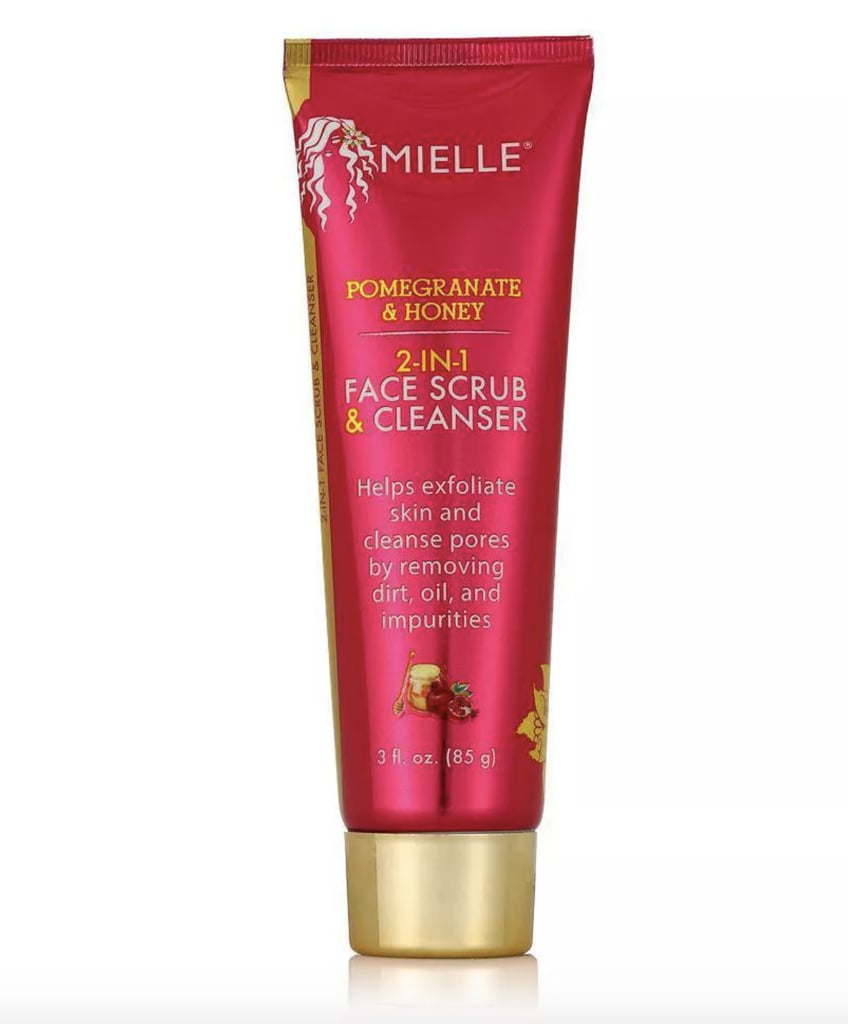 Mielle Organics 2 in 1 Our Pomegranate Honey Face Scrub and Cleanser