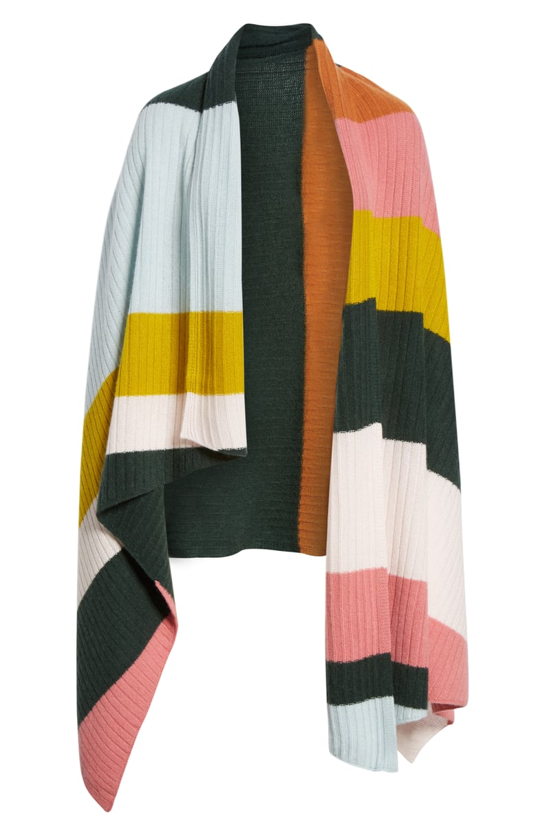 Stripe Cashmere Wrap