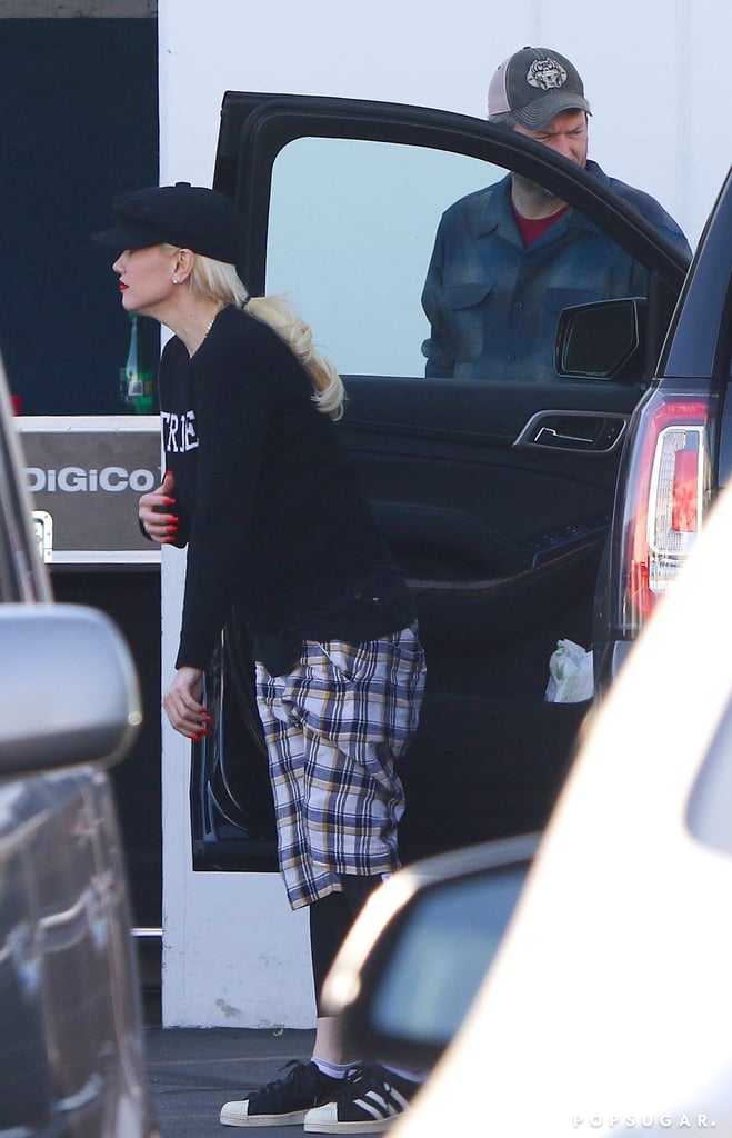 Gwen Stefani and Blake Shelton Out in LA February 2016
