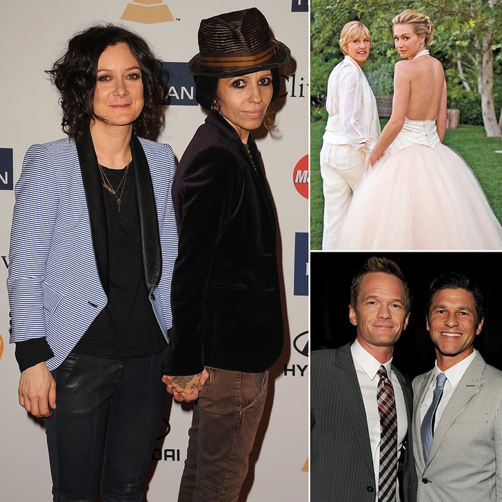See Married And Engaged Gay Celebs The Talk Cohost Sara Gilbert Wedding Ideas On Tressugar