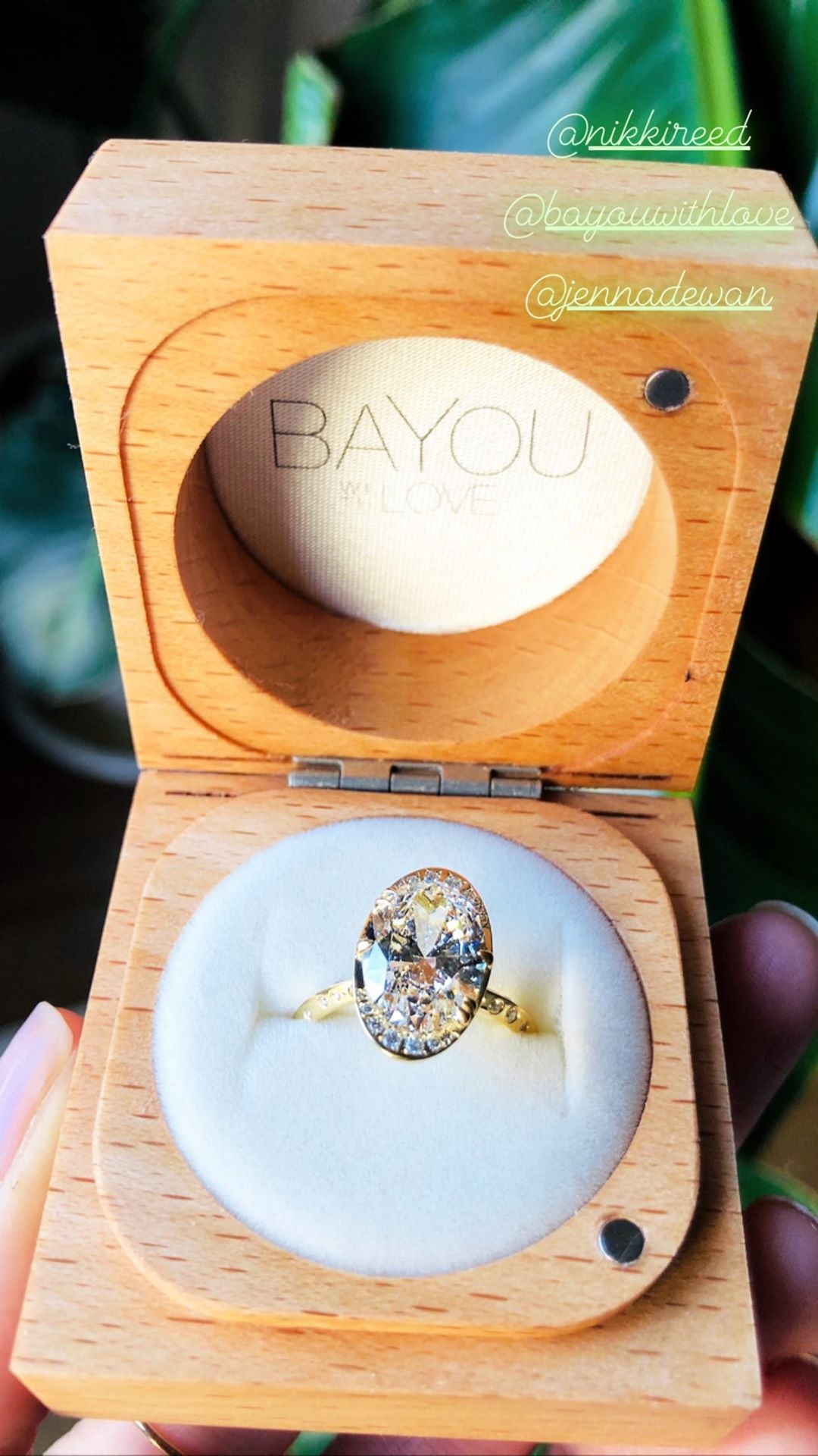 Bayou with love best sale engagement rings