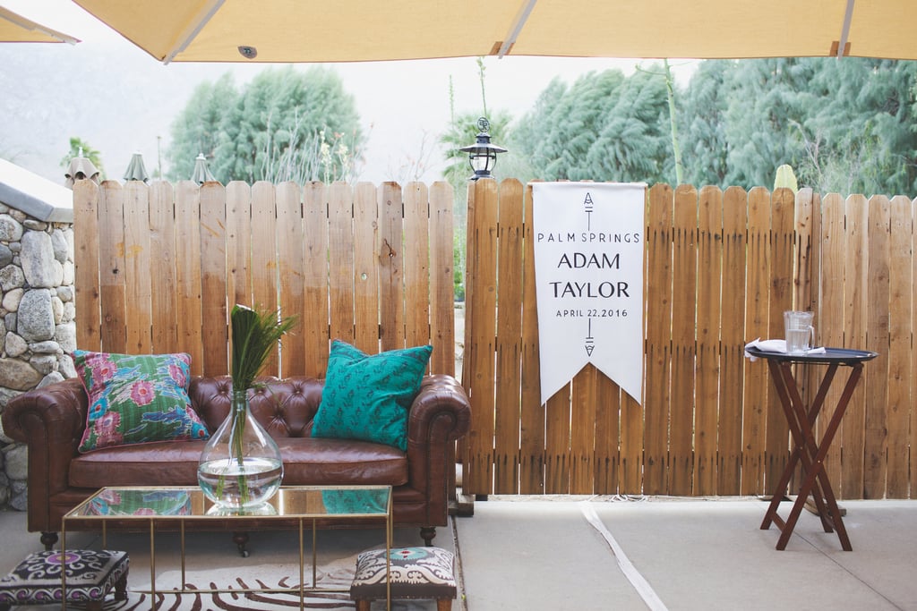 Stylish Palm Springs Wedding Pictures