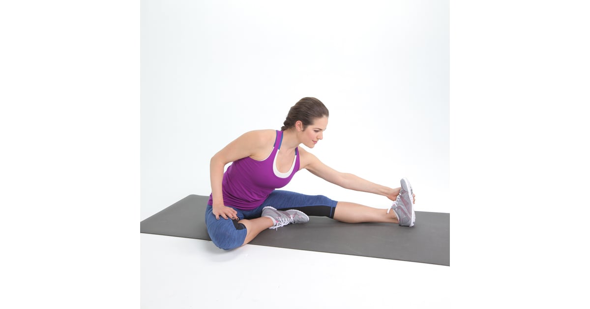 Modified Hurdler Stretch The 6 Stretches For Anyone With Tight Hamstrings POPSUGAR Fitness