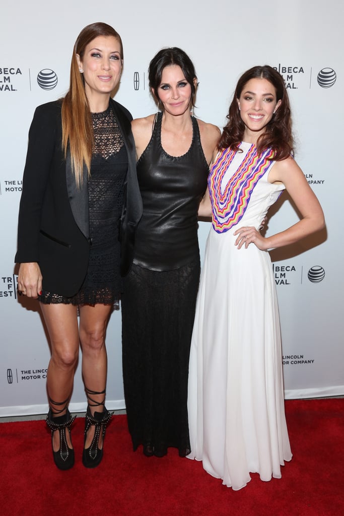 Courteney Cox joined Kate Walsh and Olivia Thirlby at the premiere of