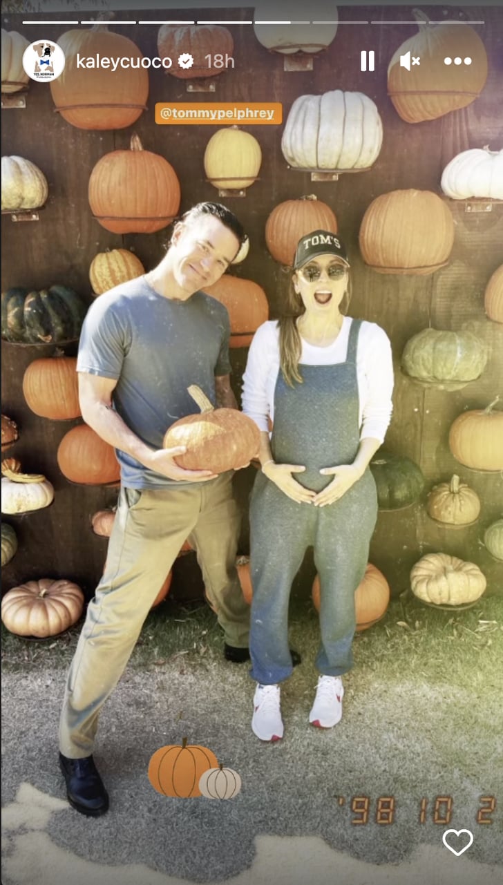 Kaley Cuoco Shares Baby Bump Update on Instagram POPSUGAR Celebrity