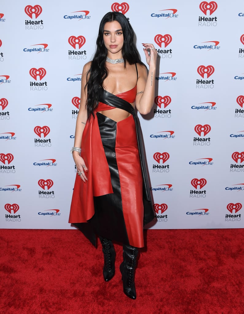 Dua Lipa at KIIS FM's iHeartRadio Jingle Ball in December 2022