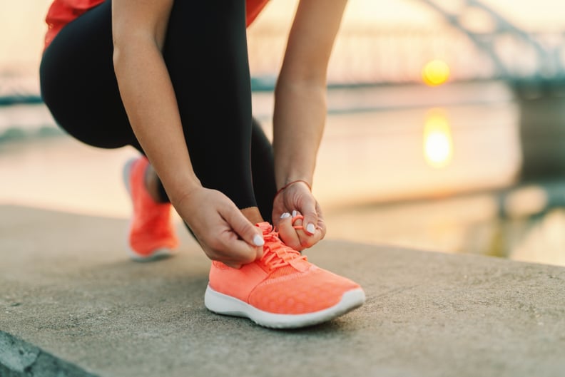 Hot-To-Trot' Fitness Shorts Orange