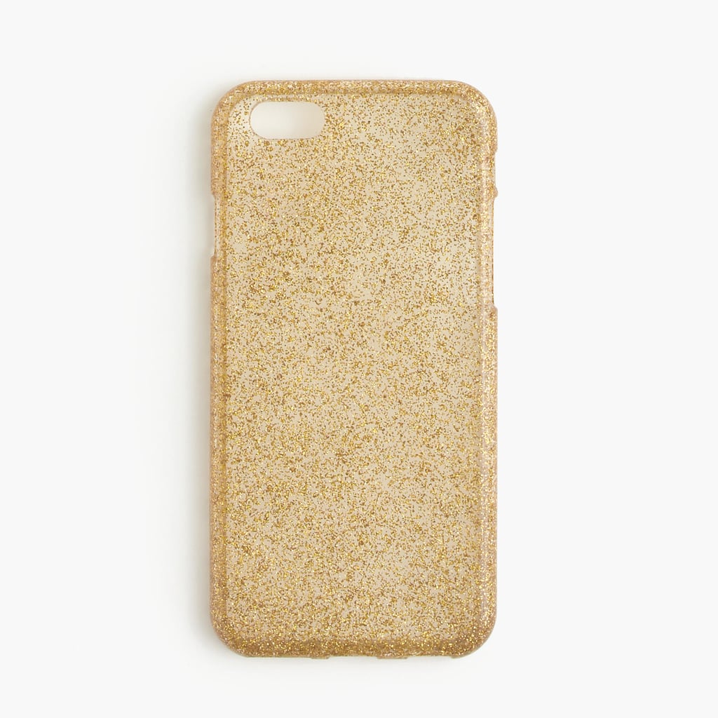 Gold glitter case for iPhone ($32)