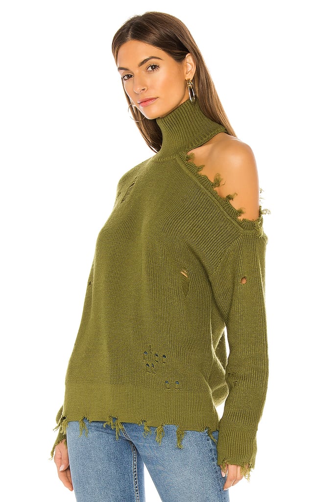 Lovers + Friends Arlington Sweater in Green