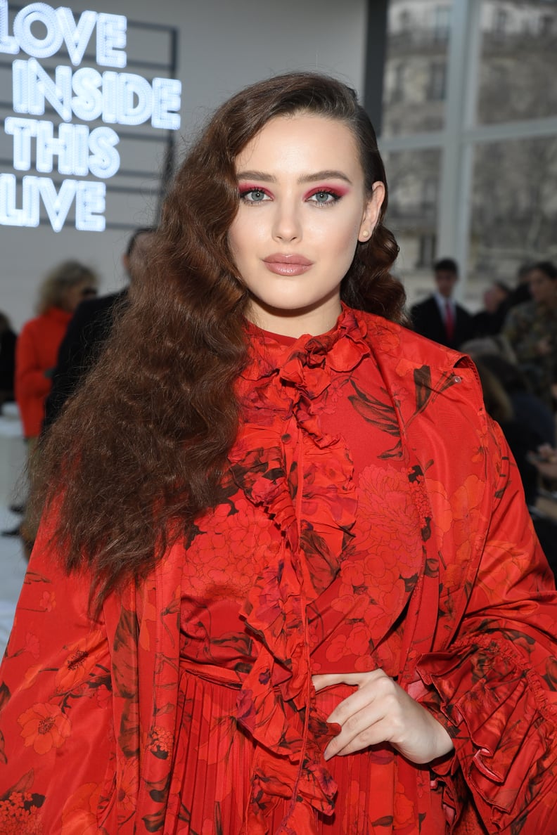 PARIS, FRANCE - MARCH 03: Katherine Langford attends the Valentino show as part of the Paris Fashion Week Womenswear Fall/Winter 2019/2020  on March 03, 2019 in Paris, France. (Photo by Pascal Le Segretain/Getty Images)