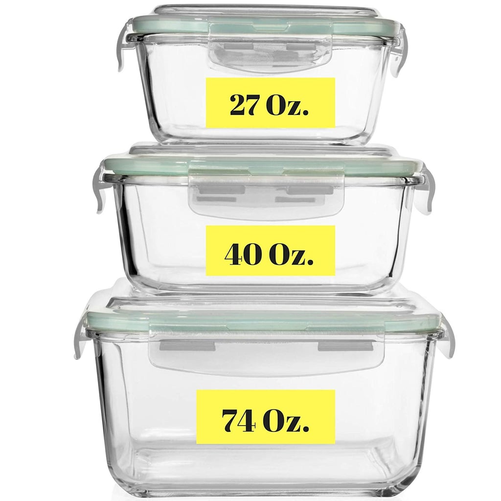 Extra Large Glass Food Storage Containers With Airtight Lids | Best