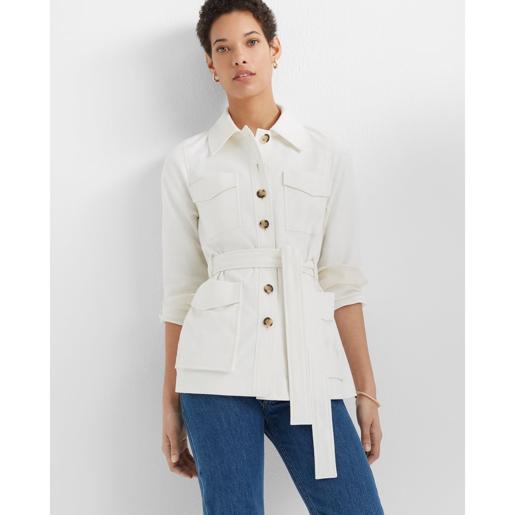 Club Monaco Textured Utility Jacket