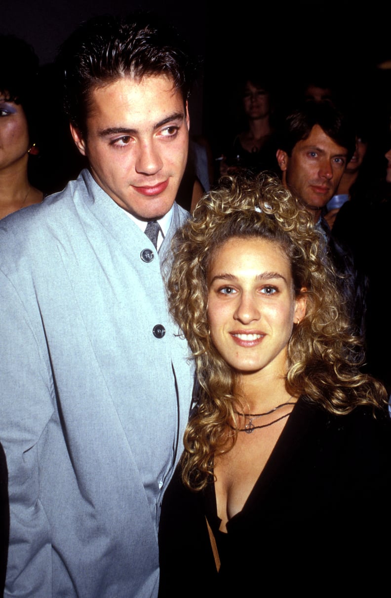 Robert Downey Jr. and Sarah Jessica Parker in 1987