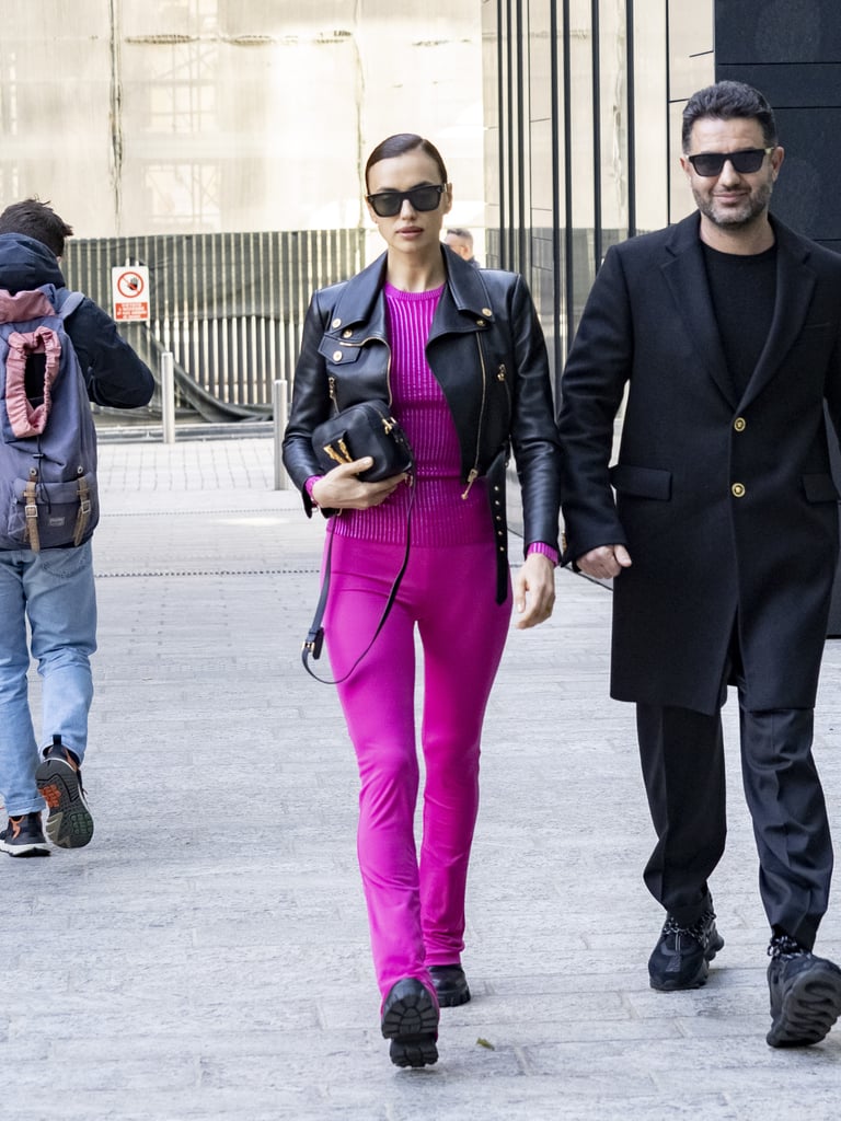 Irina Shayk's Street Style at Milan Fashion Week
