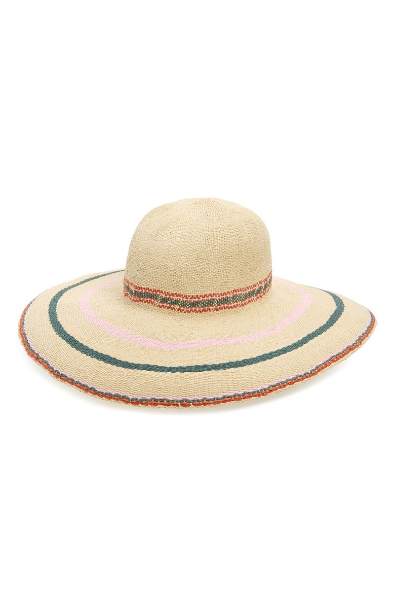 Madewell Biltmore Tulum Stripe Straw Hat