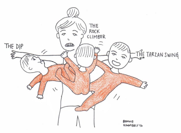 Funny Cartoons Show Struggles of New Moms