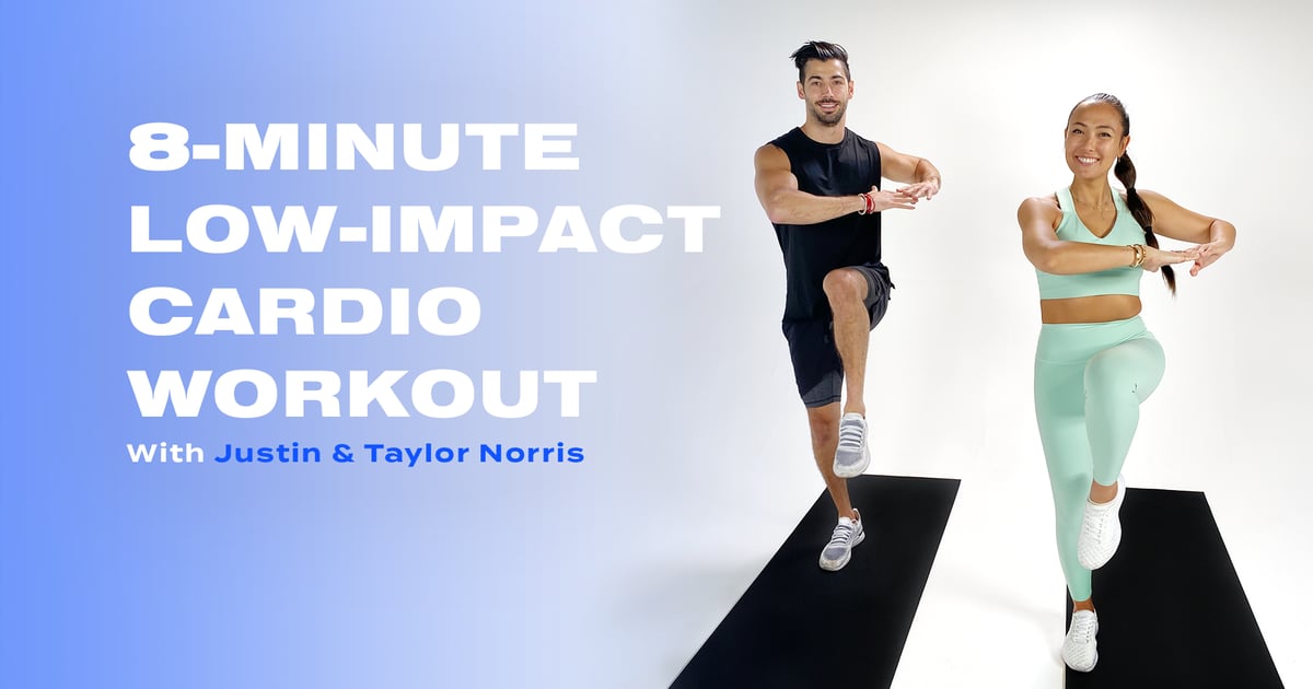 You Only Need 8 Minutes to Break a Sweat With This Low Impact Cardio Workout