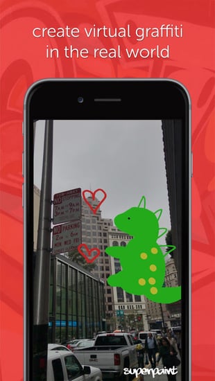 SuperPaint Virtual Reality App Using ARKit