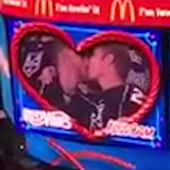 Same-Sex Kiss Cam Moment