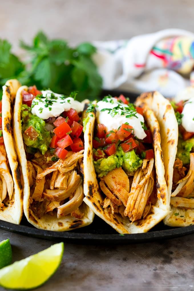 Slow-Cooker Chicken Tacos